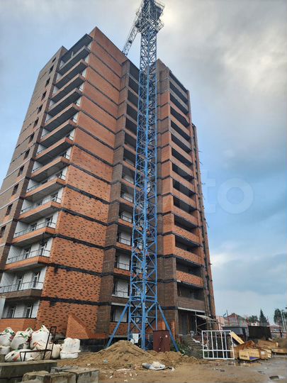 2-к. квартира, 57,4 м², 8/14 эт.