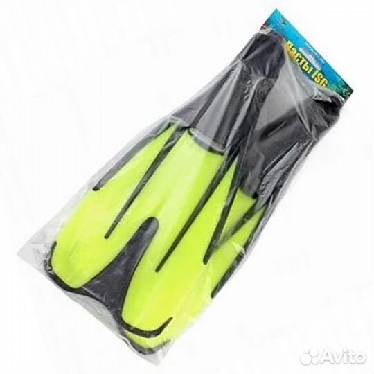 Ласты Альфа Каприз ISG лимонные р.43-44