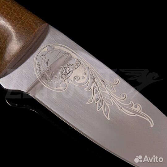Нож для охоты и рыбалки сталь 95Х18 в подарок