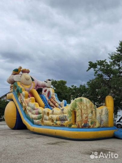 Детский надувной батут дисней
