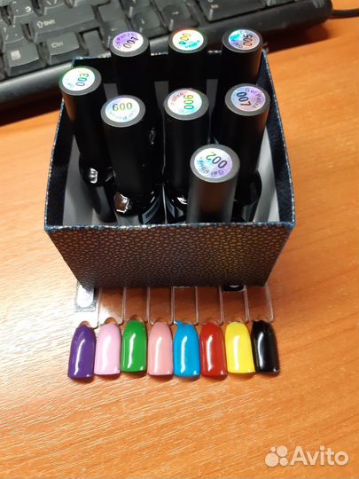 Гель лаки для маникюра набор, базы и топы