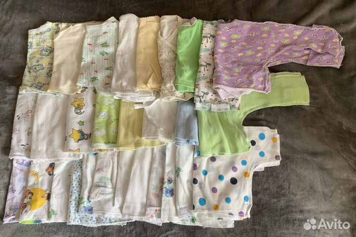 Детские вещи пакетом с рождения до 74
