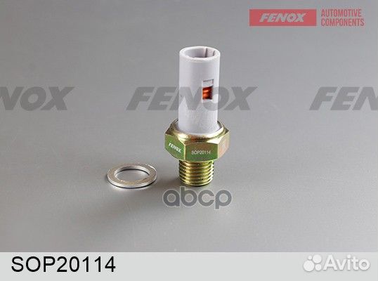 Датчик давления масла sop20114 fenox