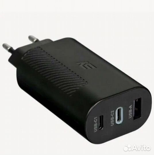 Сетевое зарядное устройство keyron WHC-GaN-A2C-63