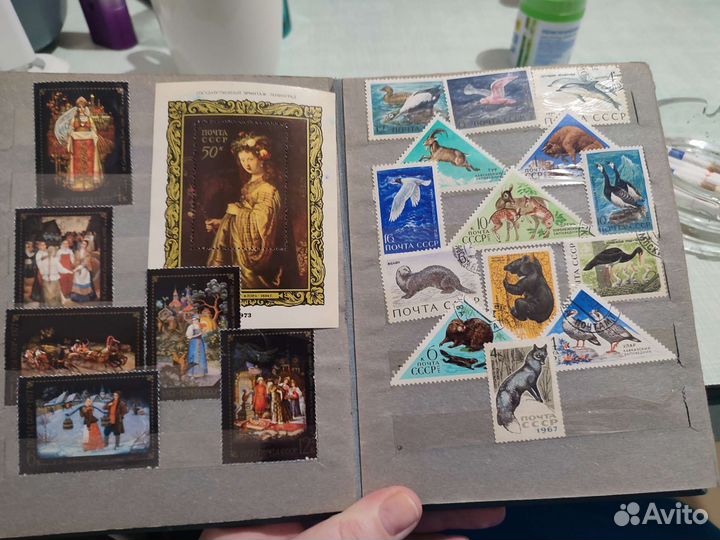 Альбом почтовых марок