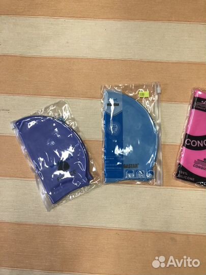 Шапки для плавания,новые,детские,силикон