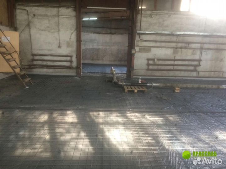 Бетонные полы с топпингом