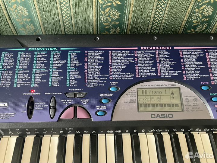 Синтезатор casio CTK 451a