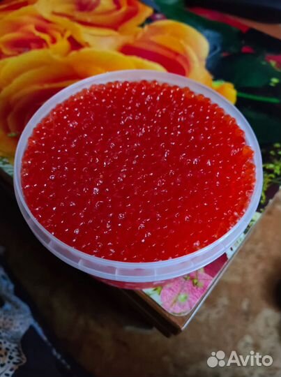 Икра кижуча 2024, свежая и очень вкусная