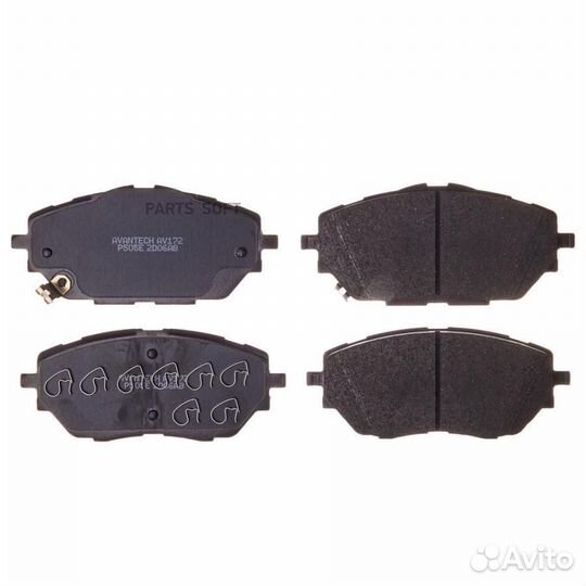 Колодки торм. пер. toyota CH-R 2018