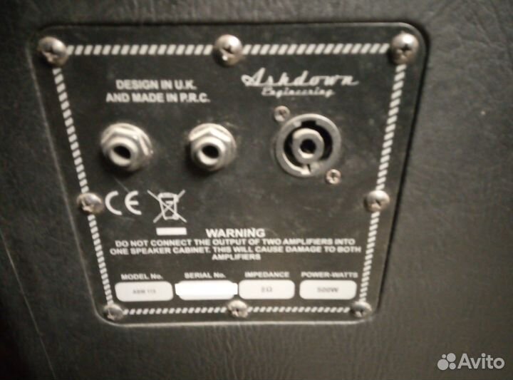 Басовый кабинет Ashdown ABM 115