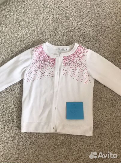 Кофта теплая для девочки