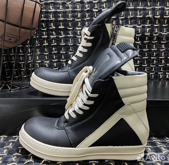 Кроссовки Rick Owens Geobasket много цветов