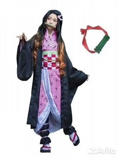 Костюм Незуко косплей аниме
