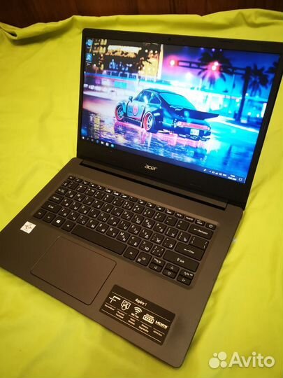 Как новый Acer \Проц-3.2GHz\ SSD\ 6Гб\ аккум 7ч