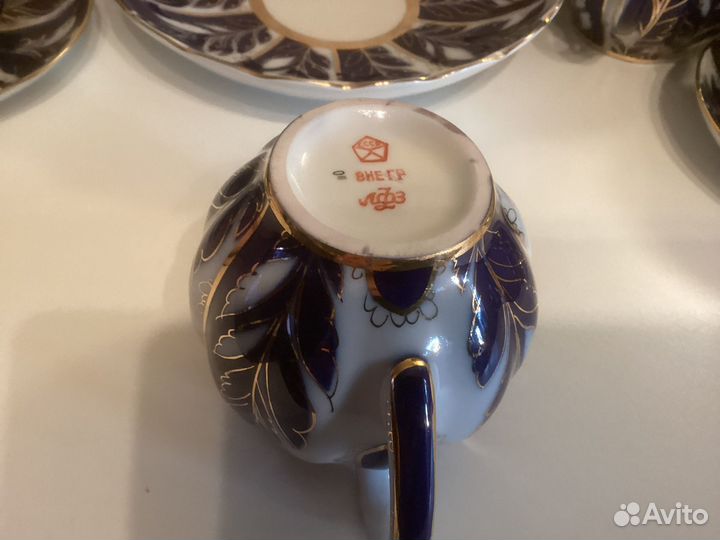 Чайный сервиз лфз СССР 