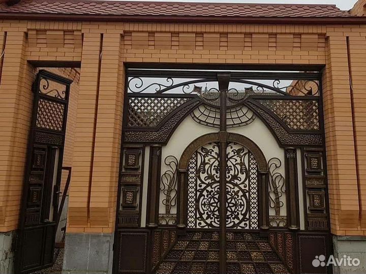 Кованые ворота