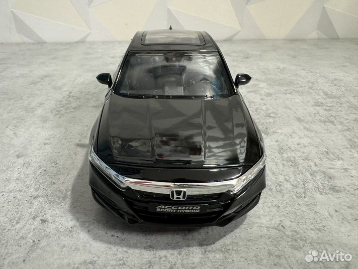 Модель авто honda accord 10(Х) металл черная