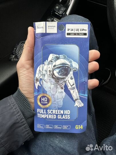 Защитное стекло hoco на iPhone 14/13/13 pro