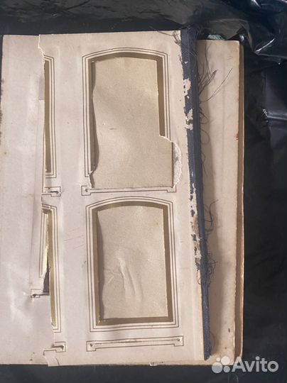 Старинный альбом для фотографий