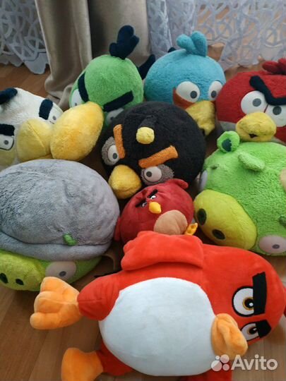 Мягкие игрушки Angry Birds
