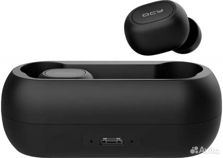 Беспроводные наушники QCY T1C, черный
