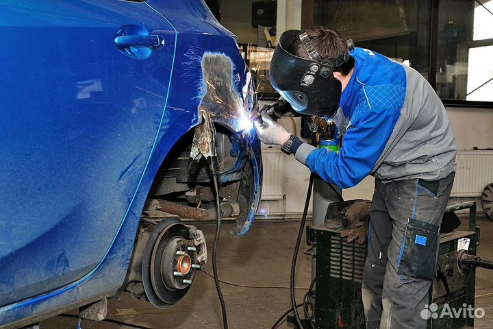 Услуги автослесаря сварщик маляр