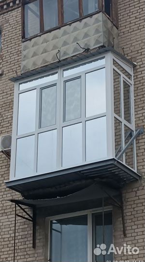 Балконы и лоджии с пластиковыми окнами