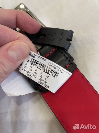 Новый ремень Hugo Boss мужской оригинал 105