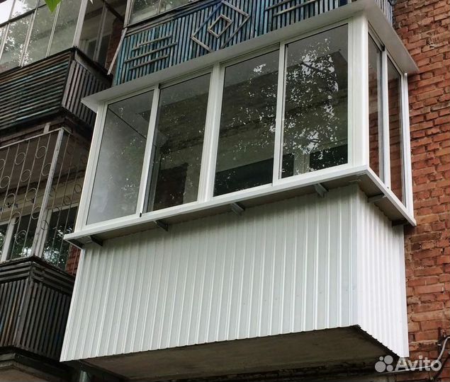 Остекление с расширением