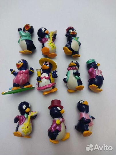 Фигурки из киндер сюрприза 90х годов