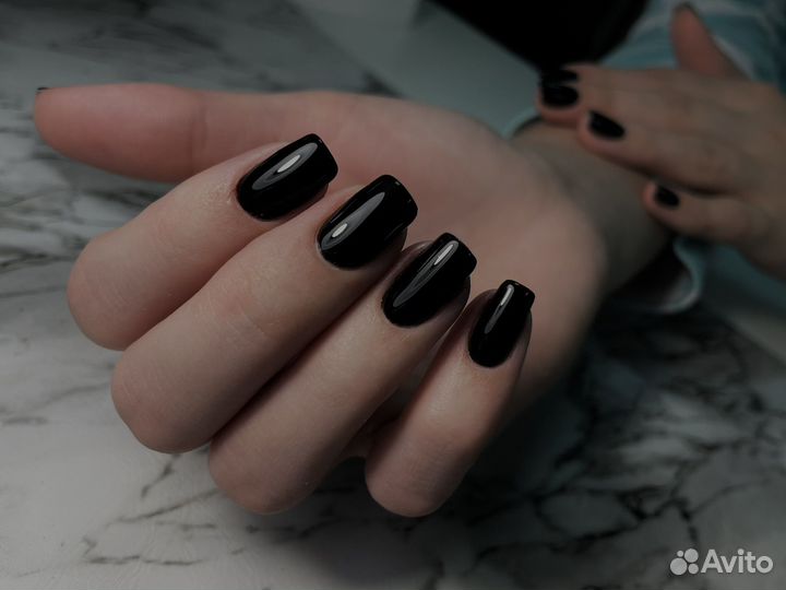 Наращивание ногтей на дому