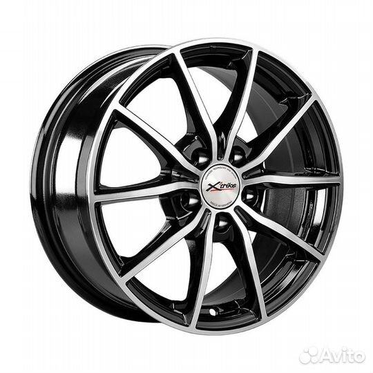 R15 5x114,3 6,5J ET38 67,1 X'trike X-111М BK/FP