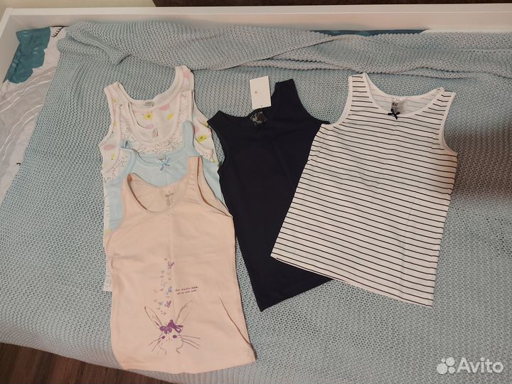 Маечки на девочку 7-9л