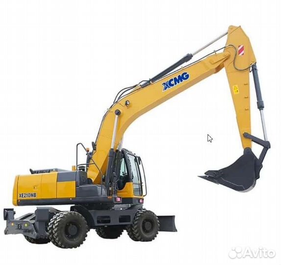 Колёсный экскаватор XCMG XE210WD, 2023