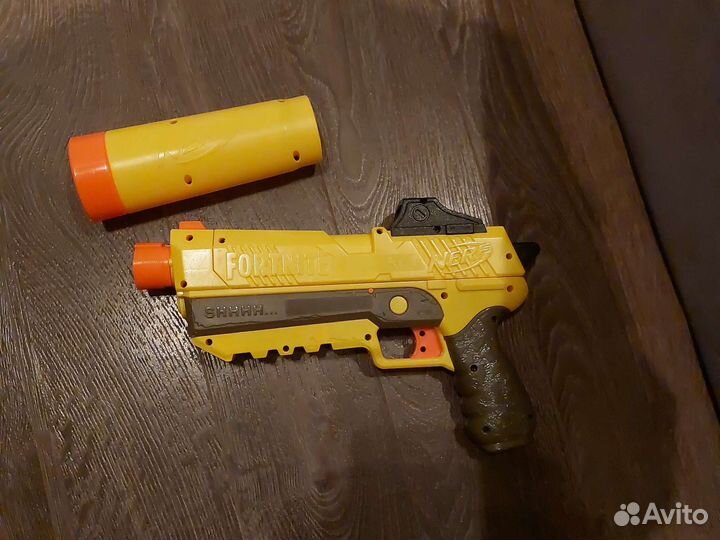 Бластер nerf fortnite