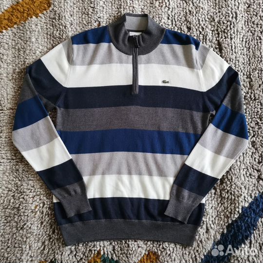 Джемпер Lacoste 1/4 zip оригинал