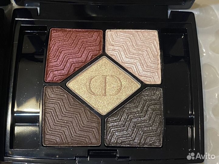 Тени для век Dior Blazing gold 886