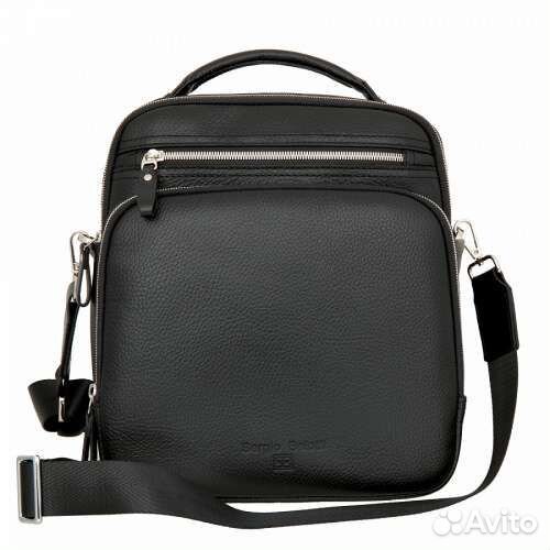 Мужская сумка через плечо sergio belott 7061 black
