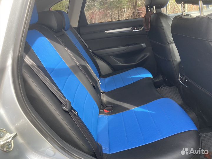 Автомобильные чехлы из экокожи один комплект
