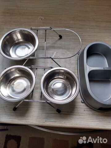 Миски для кошек 3 шт