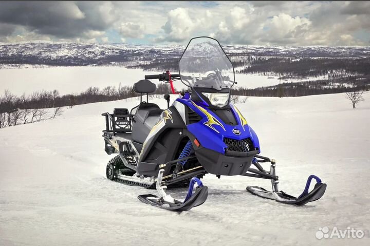 Снегоход 4 такта стелс капитан