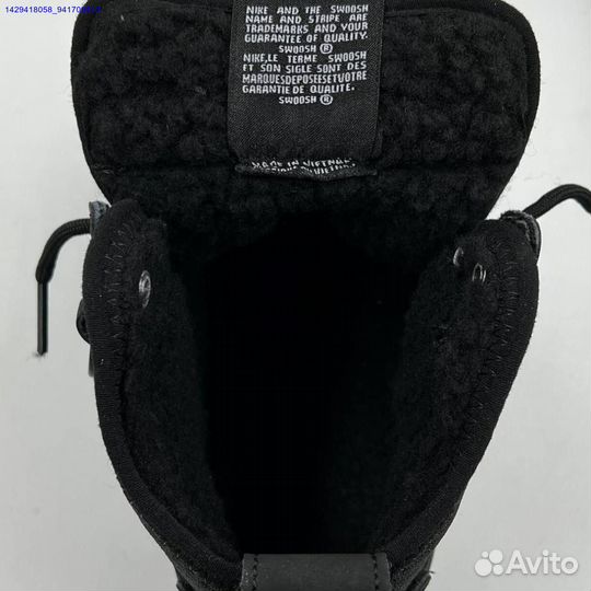 Ботинки Nike Air Force 1 Duckboot (с мехом) (Арт.98635)