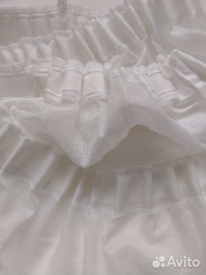 Тюль под лён