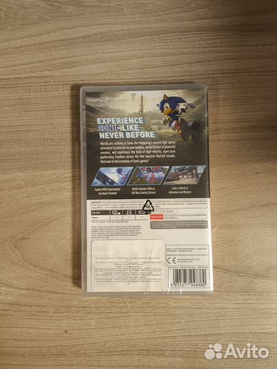 Sonic Frontiers nintendo switch