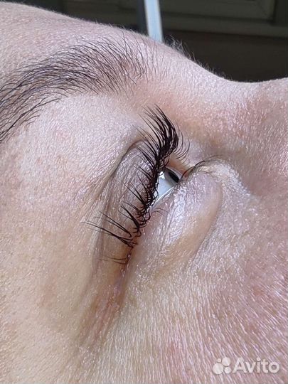 Ламинирование и ботокс ресниц, + ду бровей