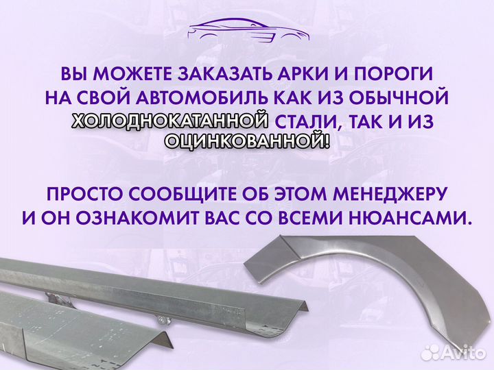 Ремонтные арки на Volvo S60 1 поколение