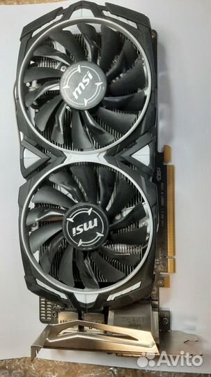 Видеокарта MSI AMD Radeon RX 570 armor OC 4gb