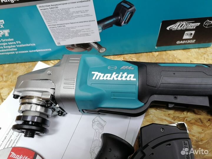 Аккум. ушм Makita XGT GA013GZ 125мм