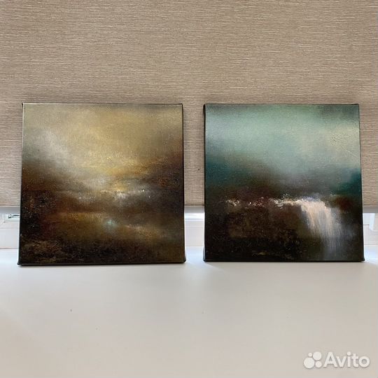 Интерьерные картины на холсте, работы художника